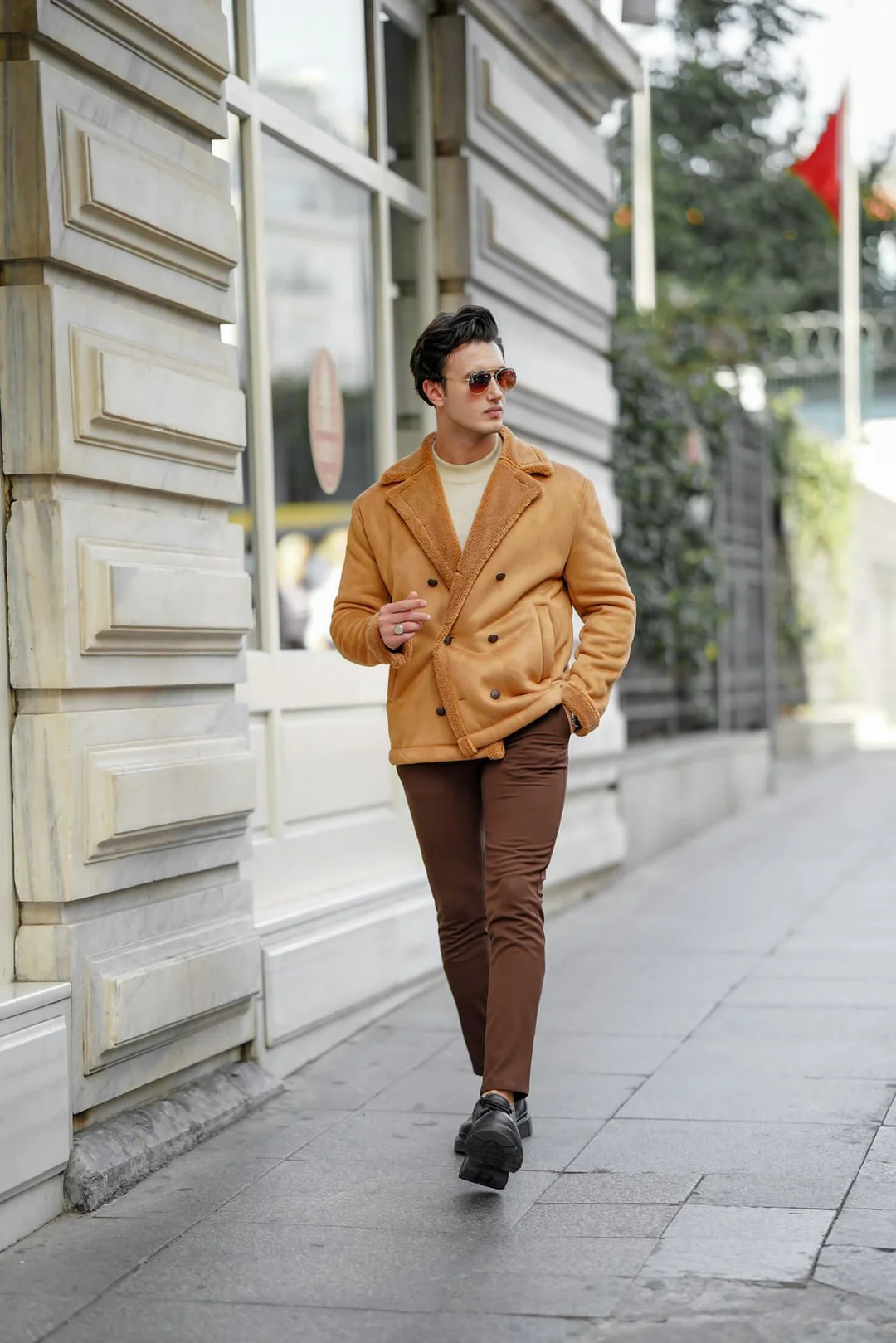 Nubuk Full Kürklü Mont